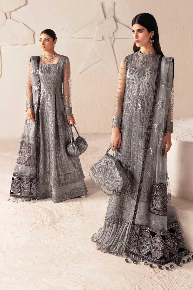 product Alizeh Af Ch 2171 Zohal Embroidered Chiffon