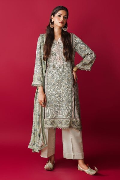 product Sana Safinaz 017a 2 Pc Mahay Winter Collection