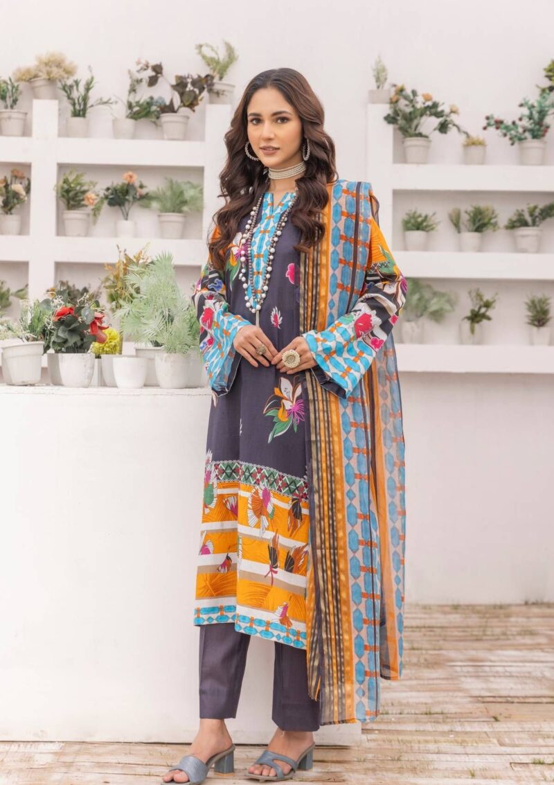 Art N Style D 02 Pop Art Premium Lawn Collection