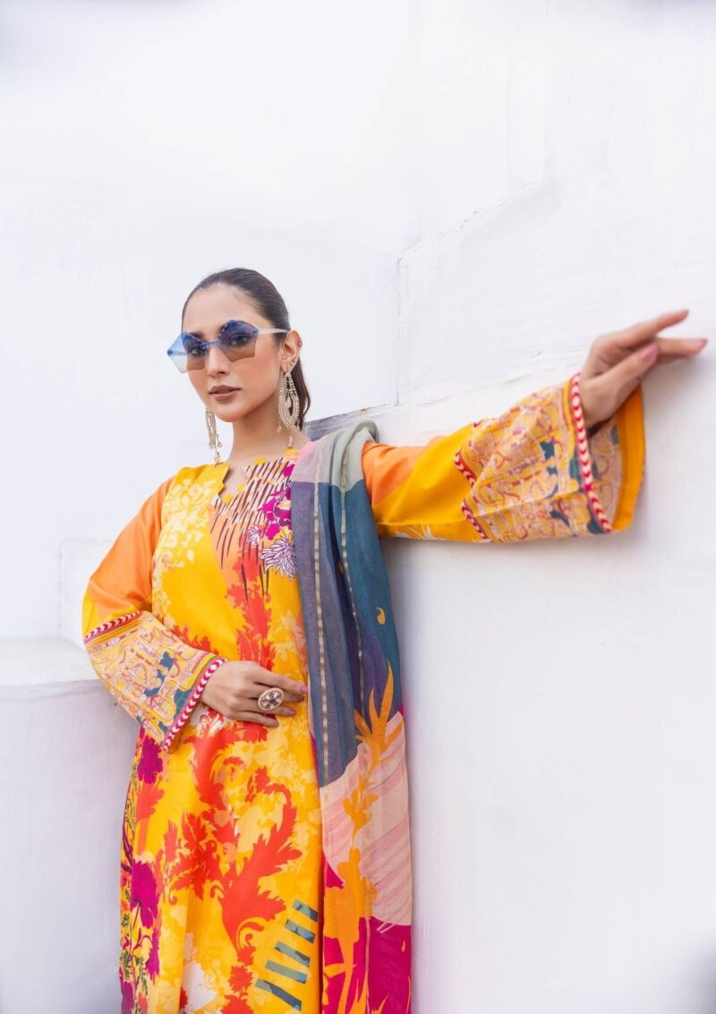 Art N Style D 01 Pop Art Premium Lawn Collection