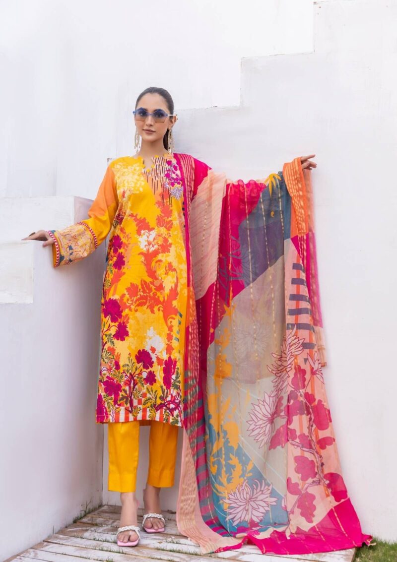 Art N Style D 01 Pop Art Premium Lawn Collection