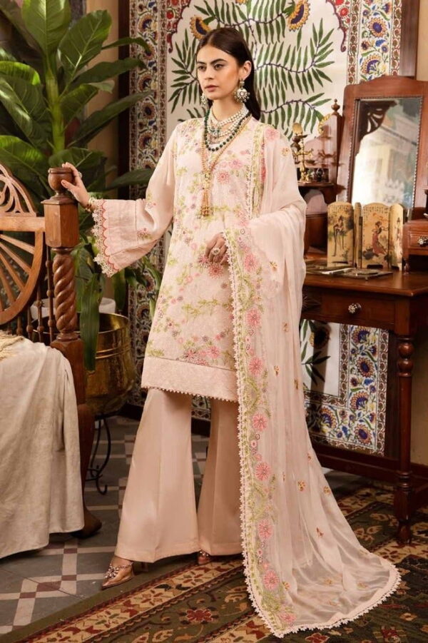 Gul Ahmed Lsv-42020 Premium Embroidered Swiss Voile Collection 2024