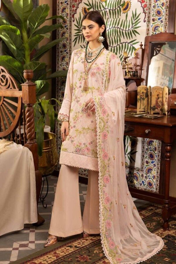 Gul Ahmed Lsv-42020 Premium Embroidered Swiss Voile Collection 2024