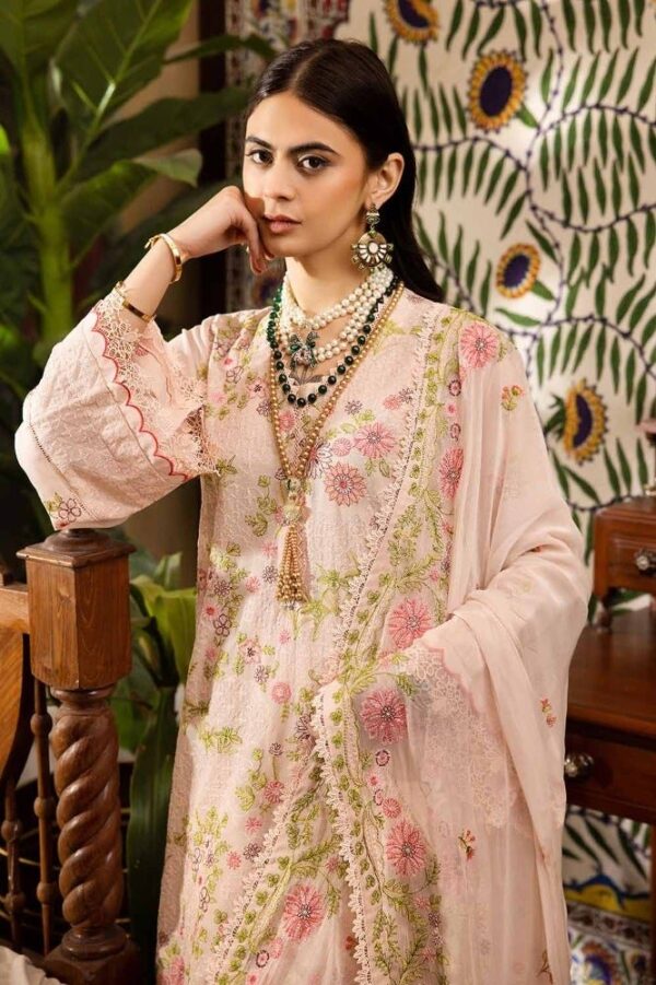 Gul Ahmed Lsv-42020 Premium Embroidered Swiss Voile Collection 2024