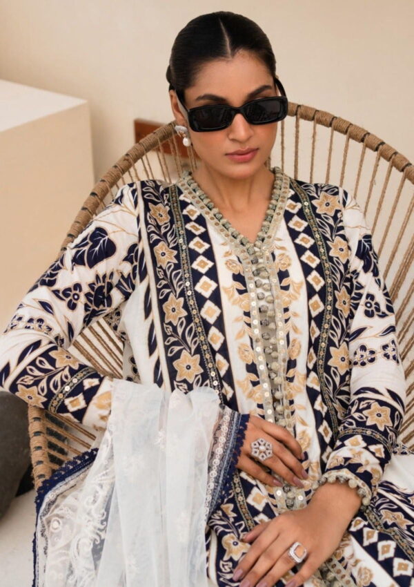 Sana Safinaz Muzlin V02 Mv 2 B Lawn Collection