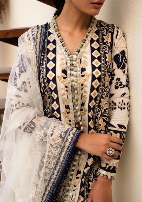 Sana Safinaz Muzlin V02 Mv 2 B Lawn Collection