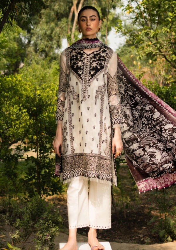 Sana Safinaz Muzlin V02 Mv 3 B Lawn Collection