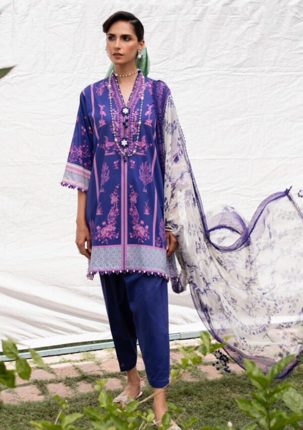 Sana Safinaz Muzlin V02 Mv 14 B Lawn Collection