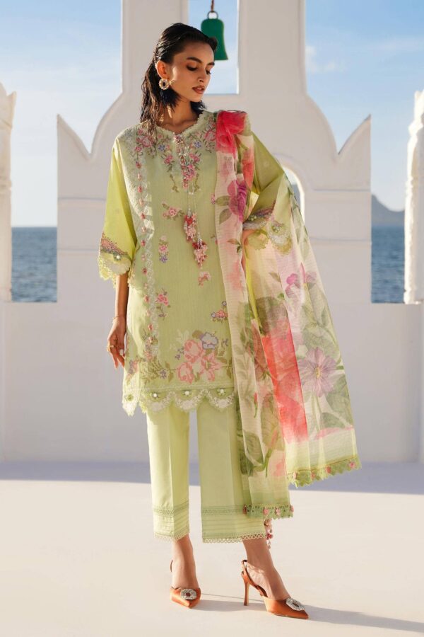 Sana Safinaz M241-016B-3Cl Embroidered Chambray