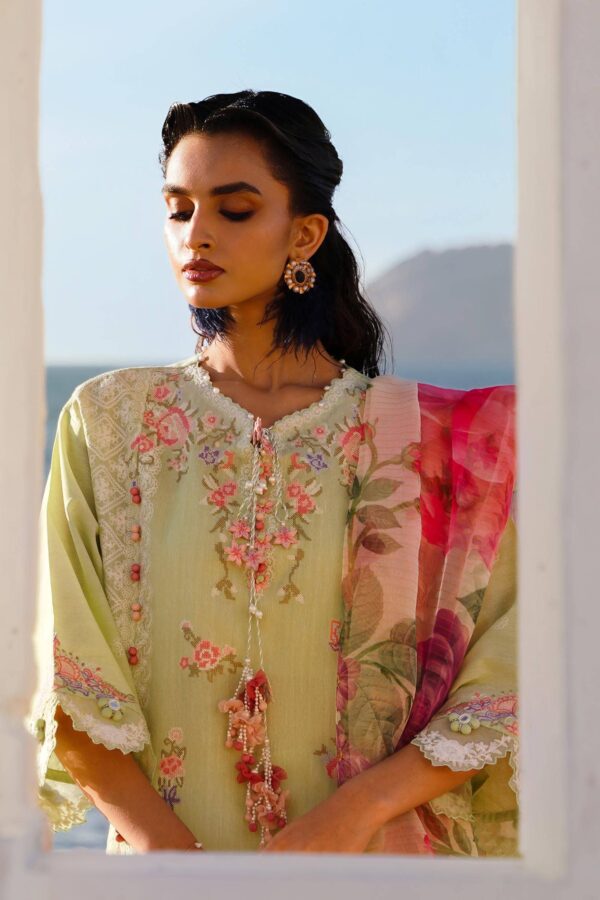 Sana Safinaz M241-016B-3Cl Embroidered Chambray