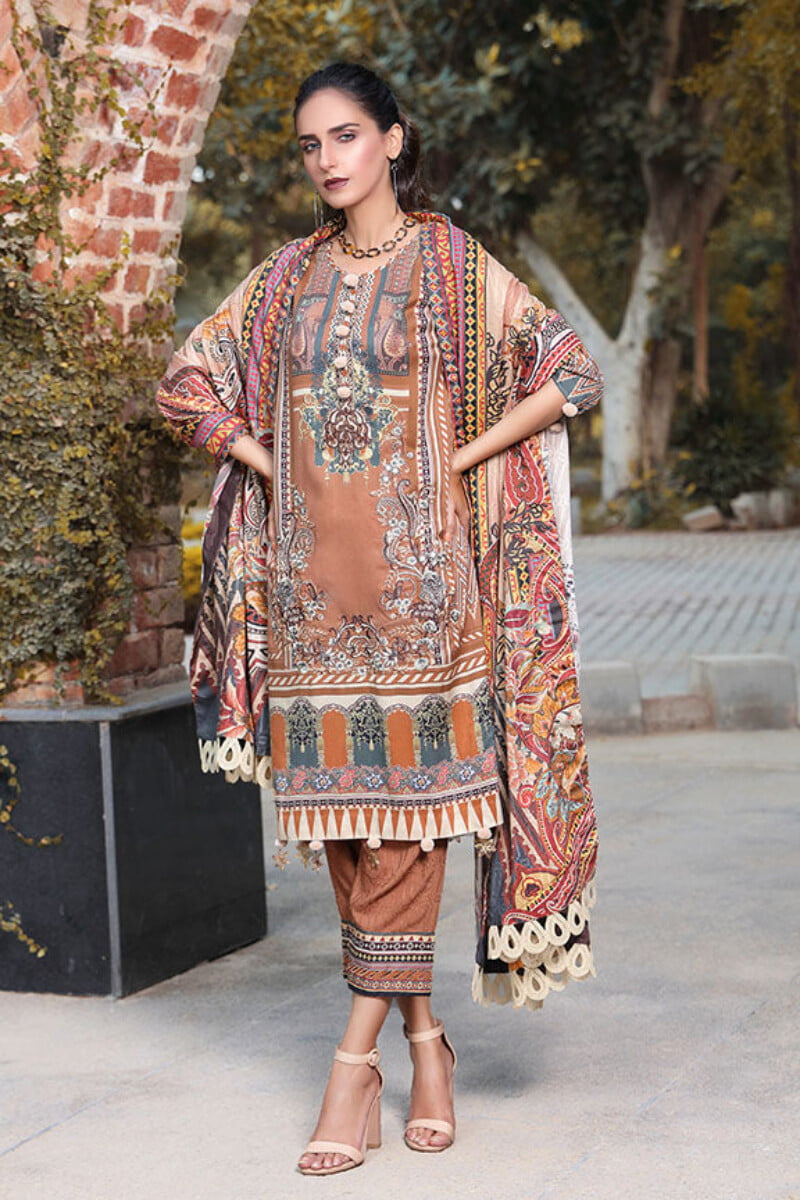 Maryum N Maria Farida Ms24 621 Luxury Lawn Summer 24 Collection 24