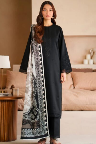 product Seran Sm24 01 Noir Monochrome Lawn Collection