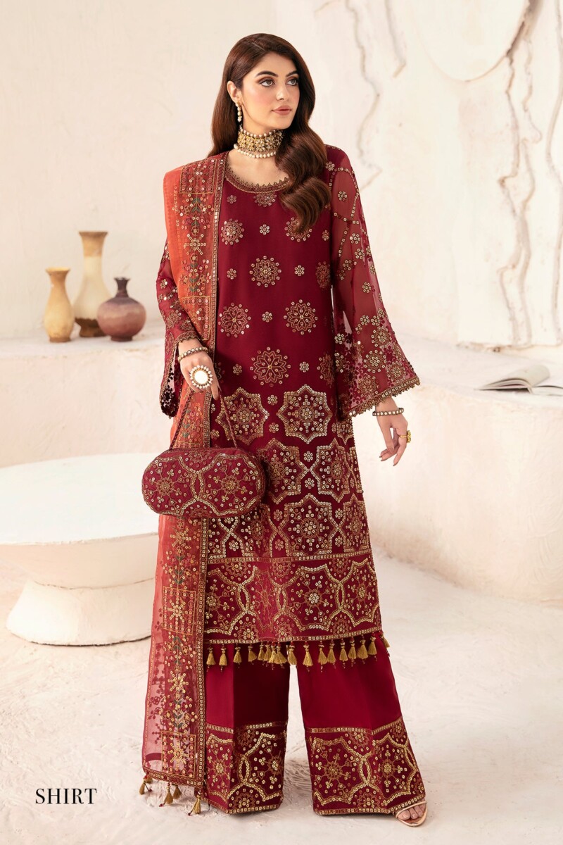 product Alizeh Af Ch 2170 Aween Embroidered Chiffon