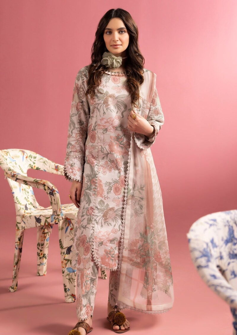 Alizeh Als24 08 Sunset Blush Sheen Lawn Collection