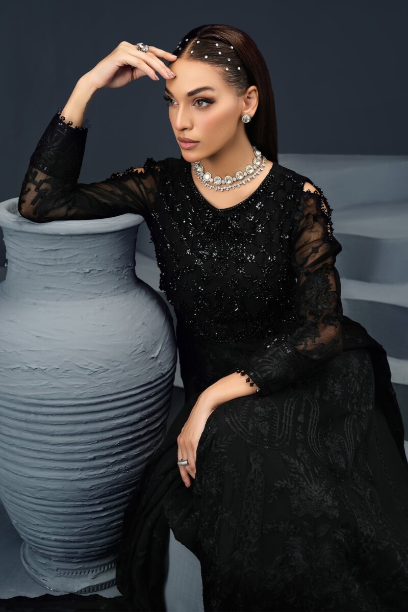 product Alizeh Af Hm 4005 Zohreh Embroidered Chiffon