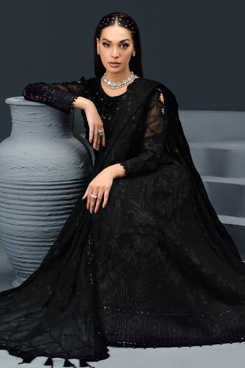 product Alizeh Af Hm 4005 Zohreh Embroidered Chiffon