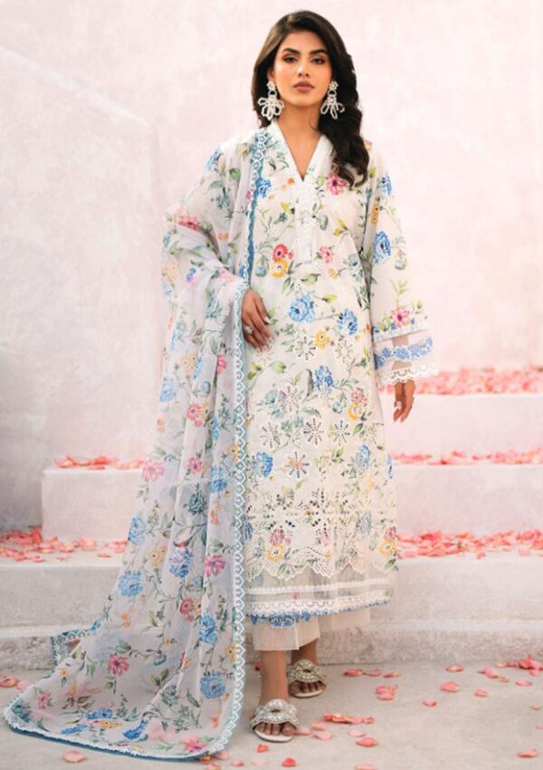 Xenia D 01 Zarifa Summer Soiree Lawn Collection