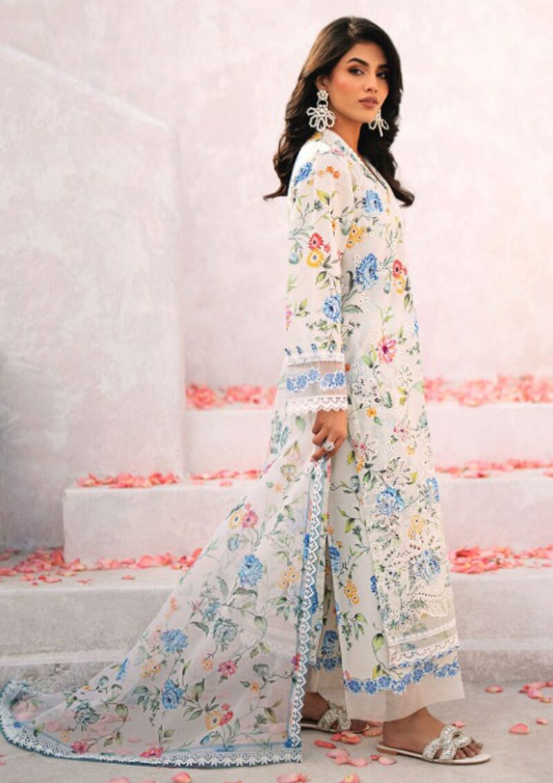 Xenia D 01 Zarifa Summer Soiree Lawn Collection