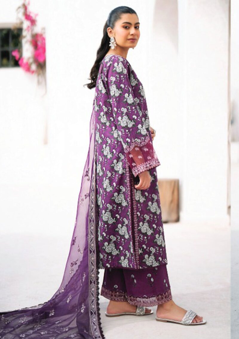 Xenia D 10 Taamasi Jamun Summer Soiree Lawn Collection