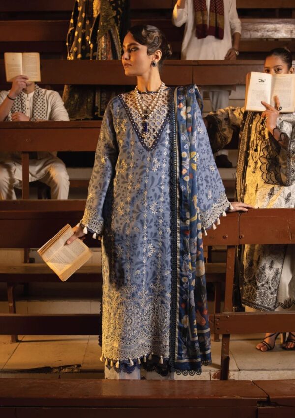 Faiza Faisal Fm24 06 Gamze Maya Lawn Collection