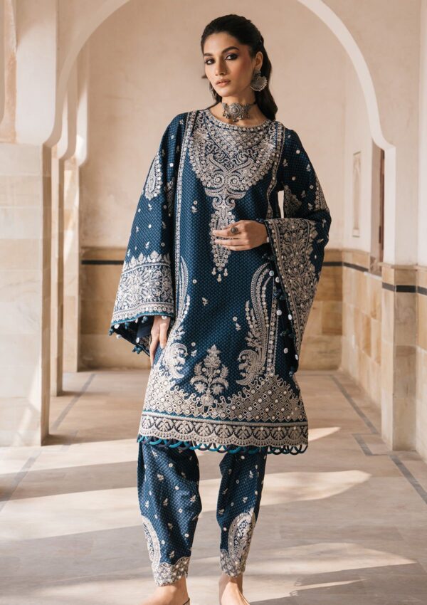 Jazmin Sll24 05 Shahkaar Lawn Collection