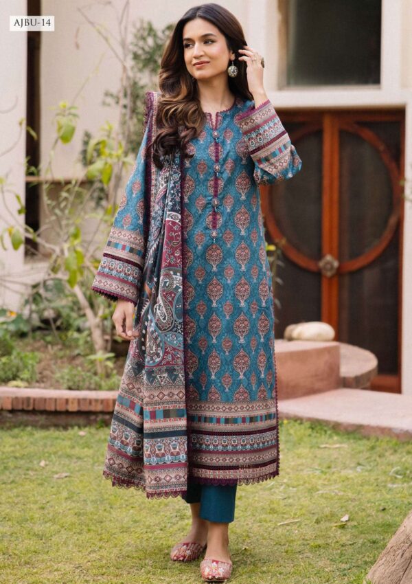 Asim Jofa Jp24 14 Prints Vol 2 Lawn Collection