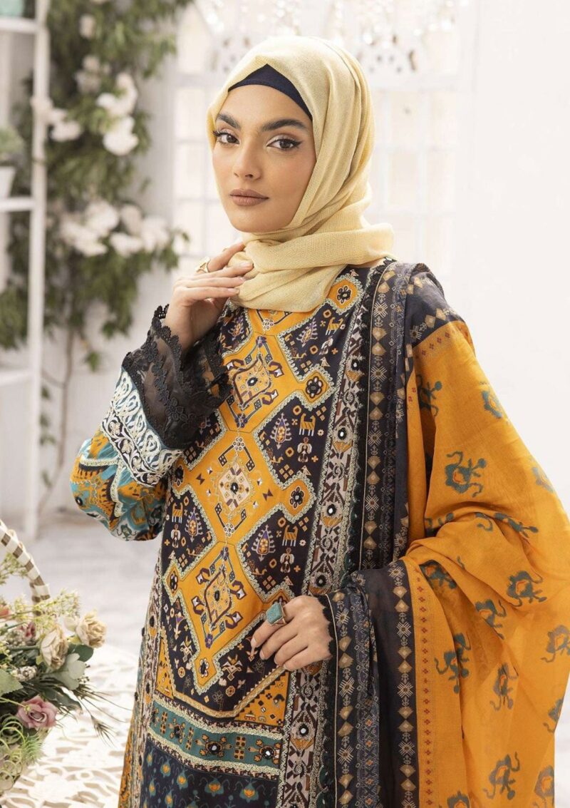 Motiya Dua Mlf24 13 Lawn Collection