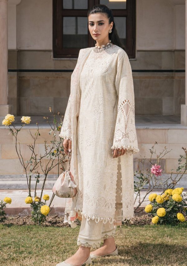 Jazmin Sll24 07 Shahkaar Lawn Collection