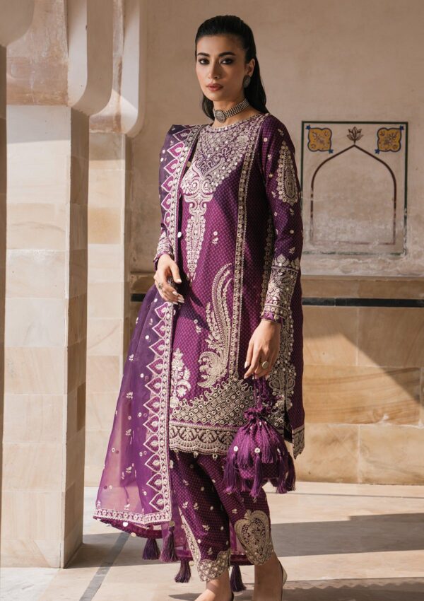 Jazmin Sll24 06 Shahkaar Lawn Collection