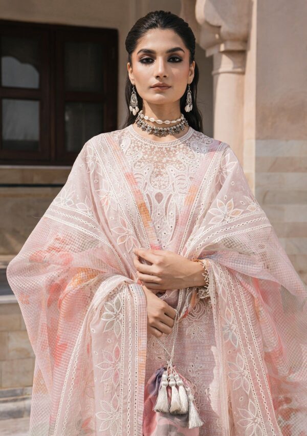 Jazmin Sll24 08 Shahkaar Lawn Collection