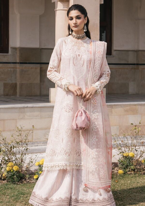 Jazmin Sll24 08 Shahkaar Lawn Collection