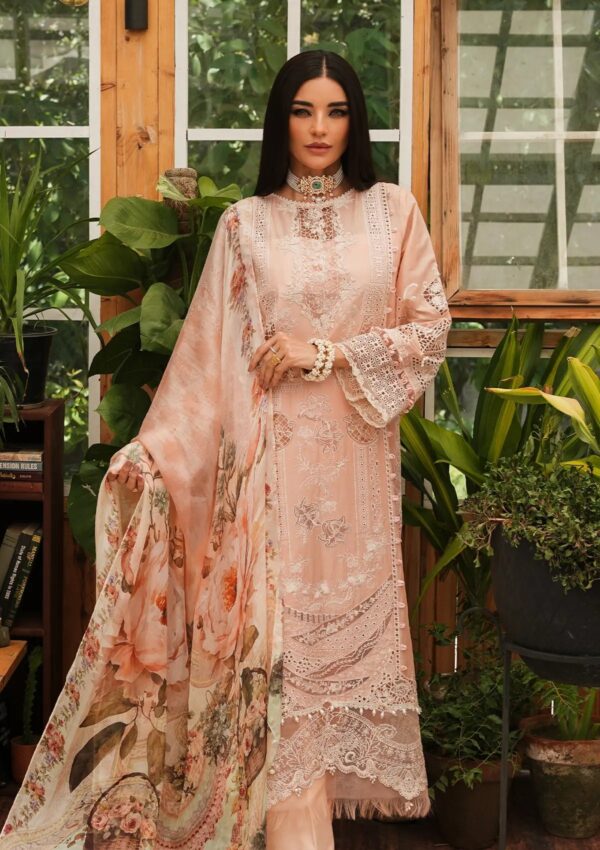 Kahf Premium Kle 3a Flamingo Luxury Luxury Lawn Collection