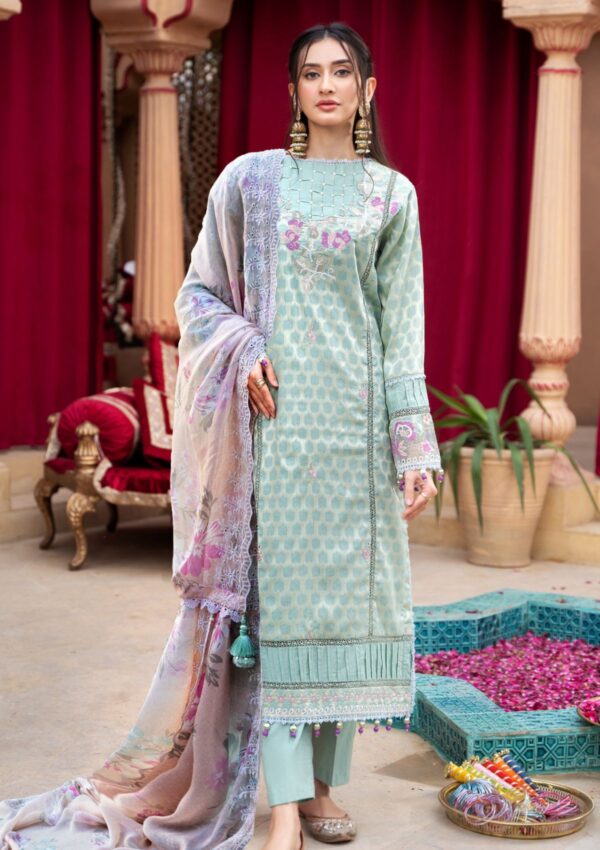 Al Zohaib D 5 Sunshine Bloom Eid Edition Lawn Collection