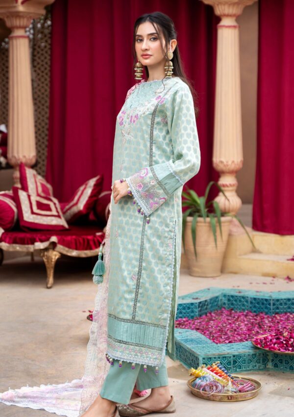 Al Zohaib D 5 Sunshine Bloom Eid Edition Lawn Collection