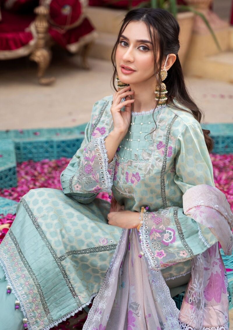 Al Zohaib D 5 Sunshine Bloom Eid Edition Lawn Collection