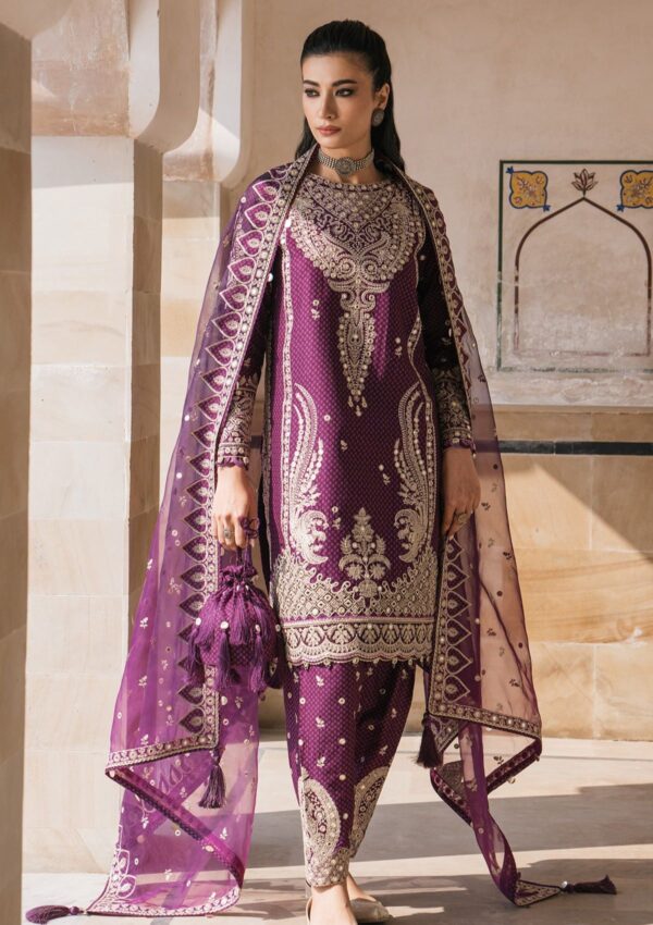 Jazmin Sll24 06 Shahkaar Lawn Collection