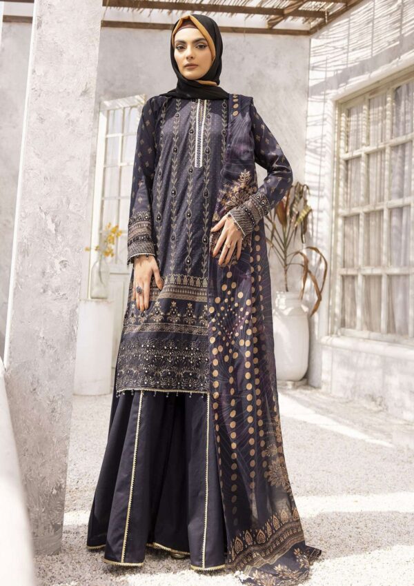 Sapphire Dgs24 11 Dua Gul E Zarki Lawn Collection 2024