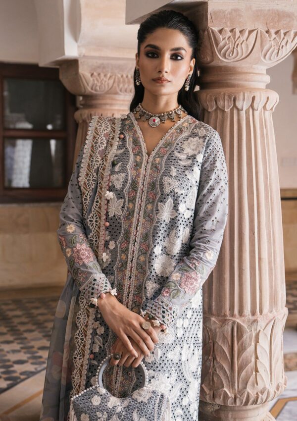 Jazmin Sll24 03 Shahkaar Lawn Collection