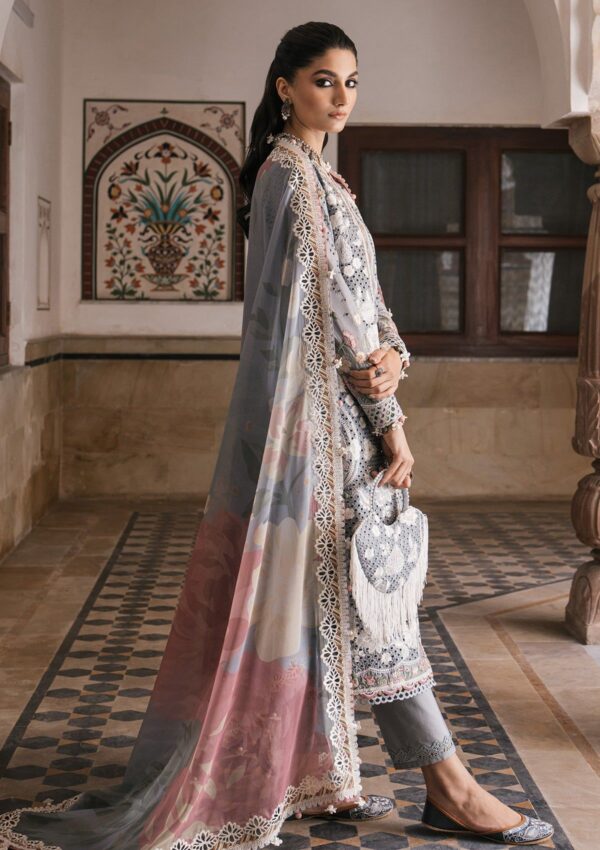 Jazmin Sll24 03 Shahkaar Lawn Collection