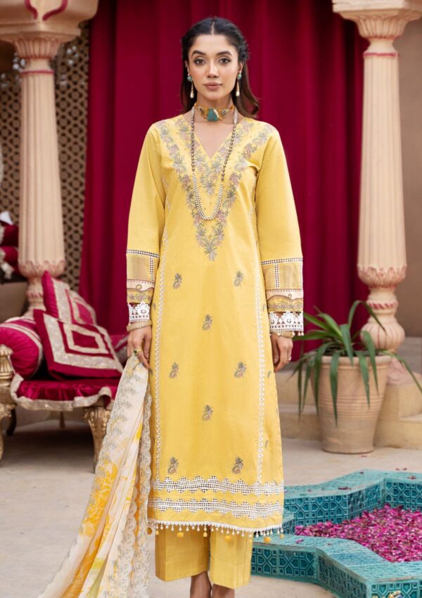 Al Zohaib D 6 Sunshine Bloom Eid Edition Lawn Collection