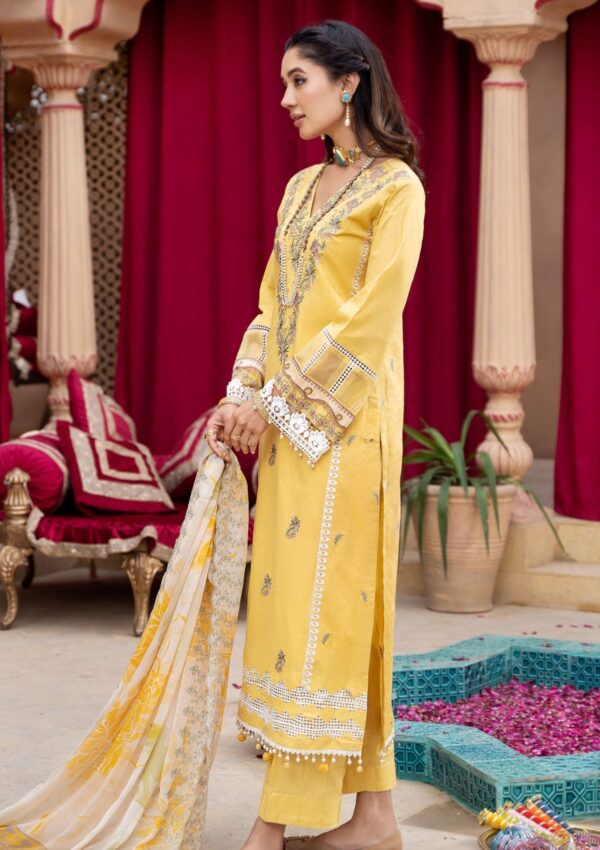 Al Zohaib D 6 Sunshine Bloom Eid Edition Lawn Collection