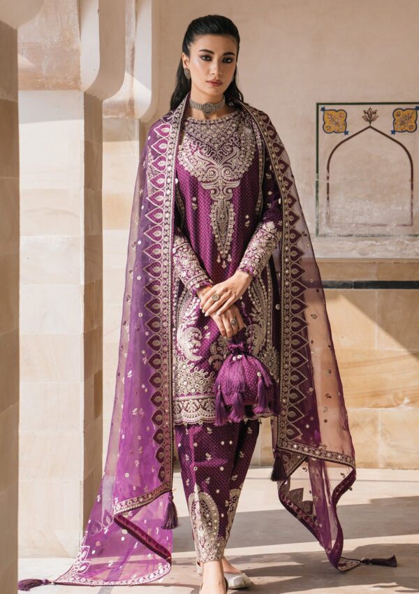 Jazmin Sll24 06 Shahkaar Lawn Collection