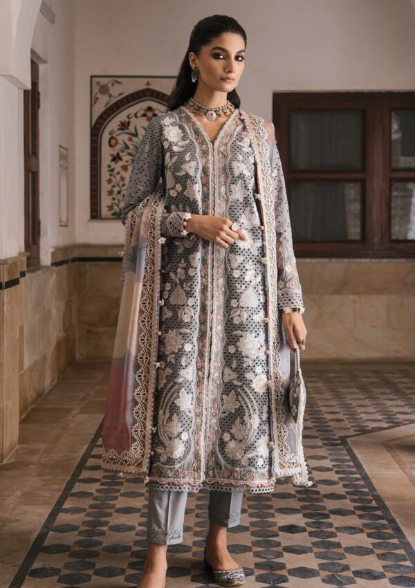 Jazmin Sll24 03 Shahkaar Lawn Collection