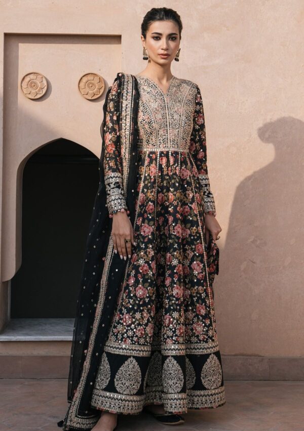 Jazmin Sll24 02 Shahkaar Lawn Collection