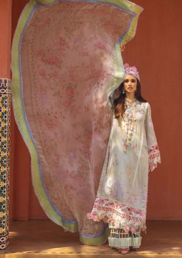 Annus Abrar D 04 Amafah Neroli Lawn Collection