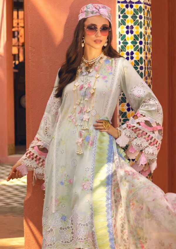 Annus Abrar D 04 Amafah Neroli Lawn Collection