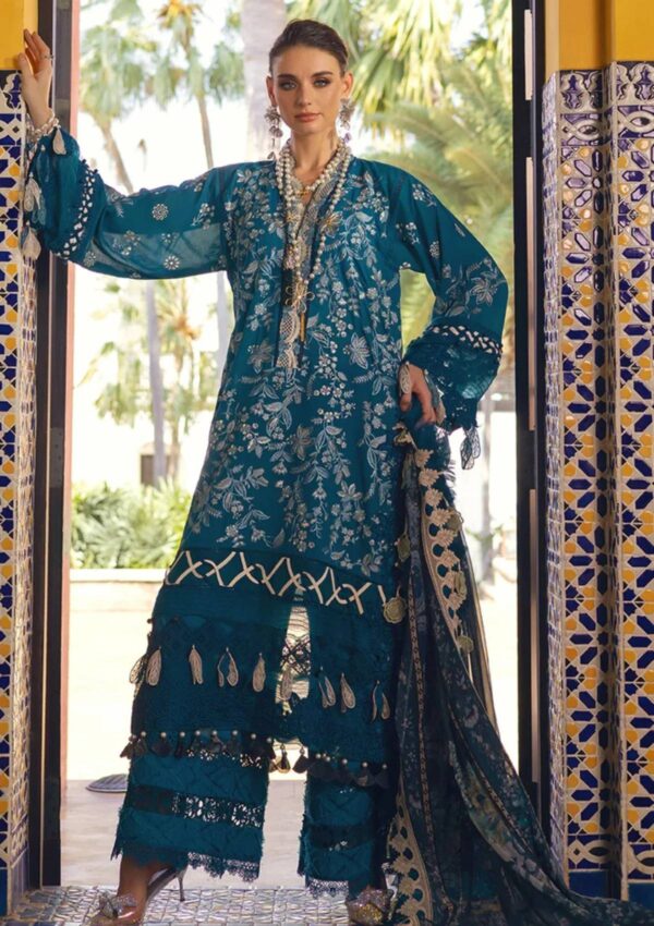 Annus Abrar D 05 Riba Neroli Lawn Collection