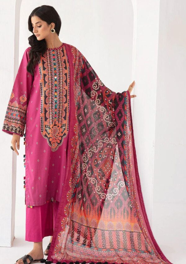 Ellena Eas L3 1 11 Social Digital Printed Lawn Collection