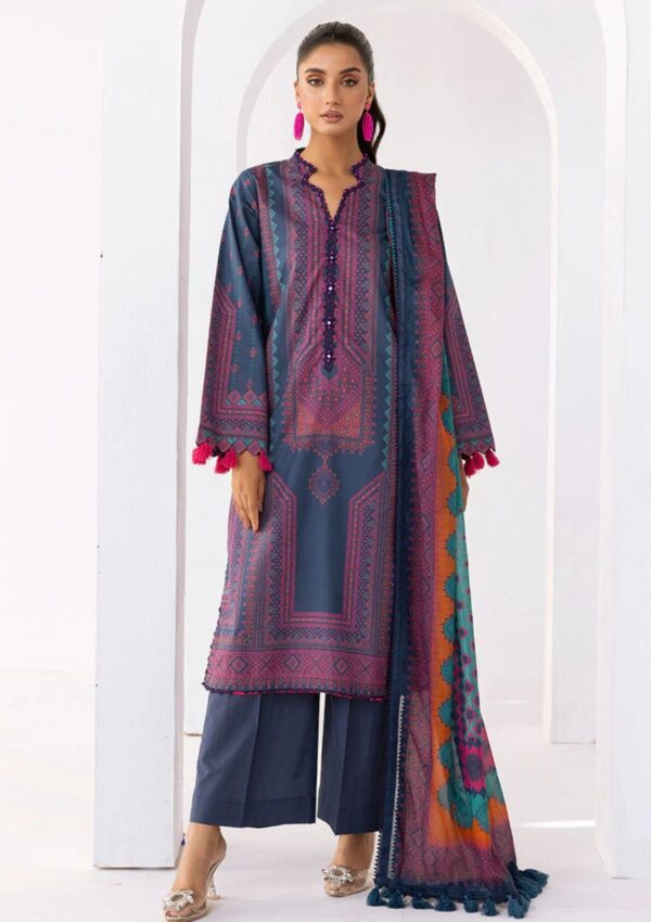 Ellena Eas L3 1 15 Social Digital Printed Lawn Collection