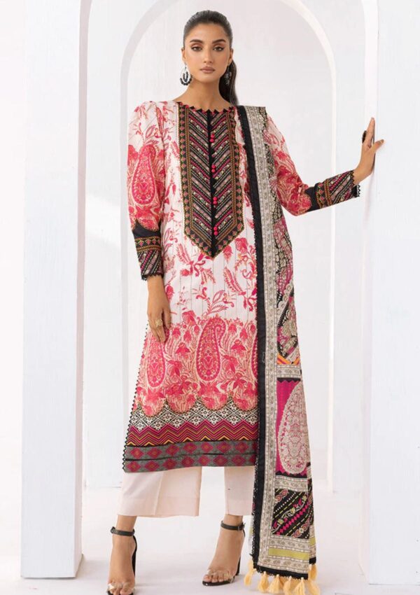 Ellena Eas L3 1 17 Social Digital Printed Lawn Collection